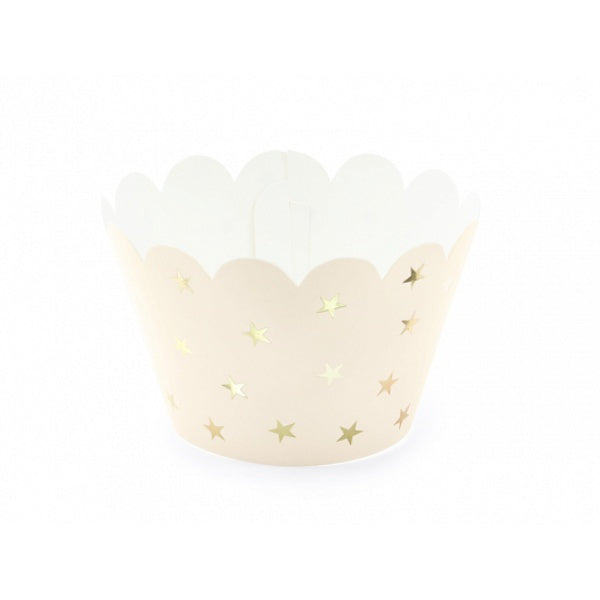 Cuppcake wrappers, light peach
