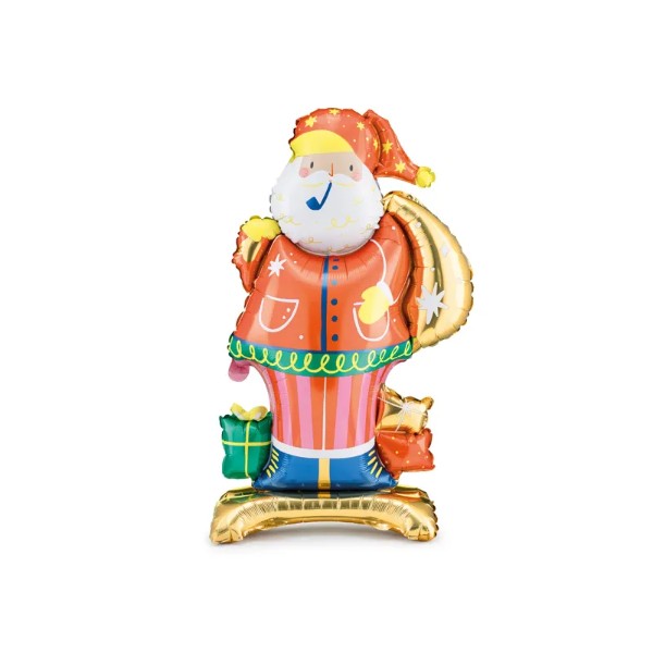 Standing foil balloon Santa