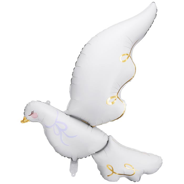 White Pigeon Foil ballon