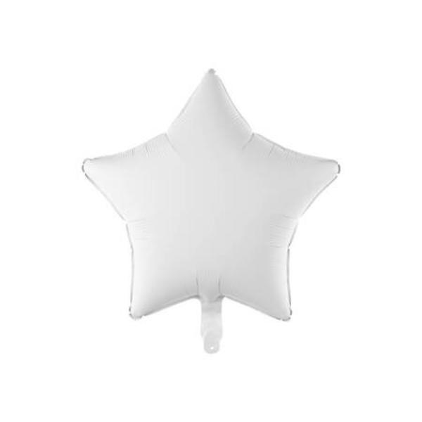 White Star Foil Balloon