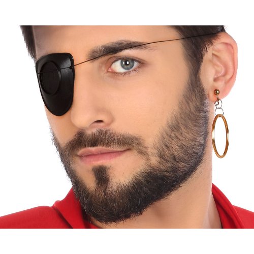 PATCH AND PIRATE PENDANT