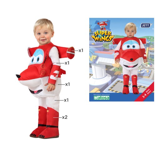 COSTUME JET 3-4y