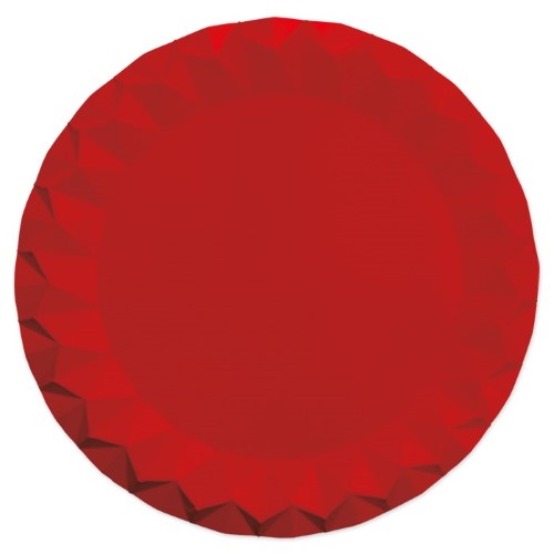 Plates Diamant red