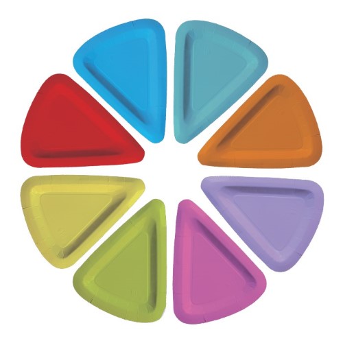 Plates Mix Color Wheel