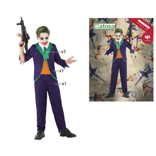 COSTUME CLOWN 5-6y