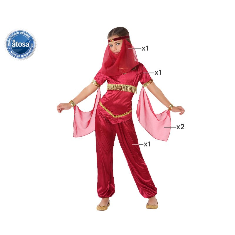 COSTUME PRINCESA ARABE 5-6