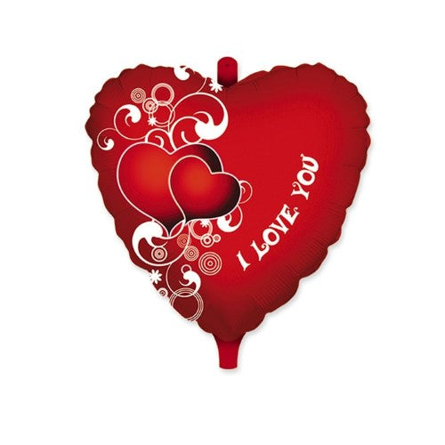 Foil balloon Hearts  I Love You (