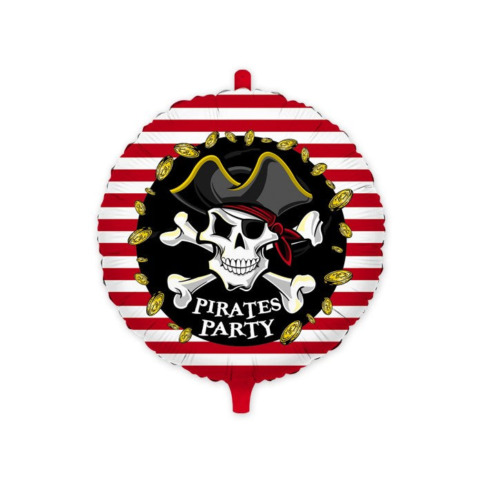 Foil Balloon Round Pirates