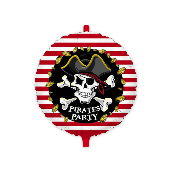 Foil Balloon Round Pirates