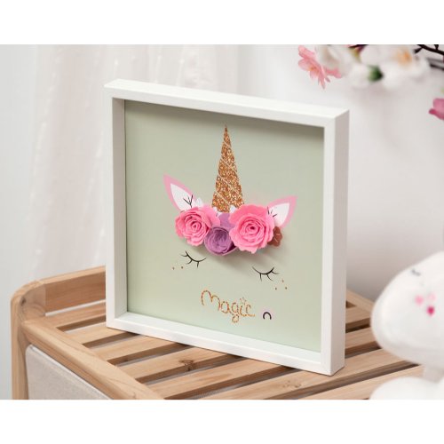 CANVAS 21.3X21.3X2.5 CM HOME DECORATION