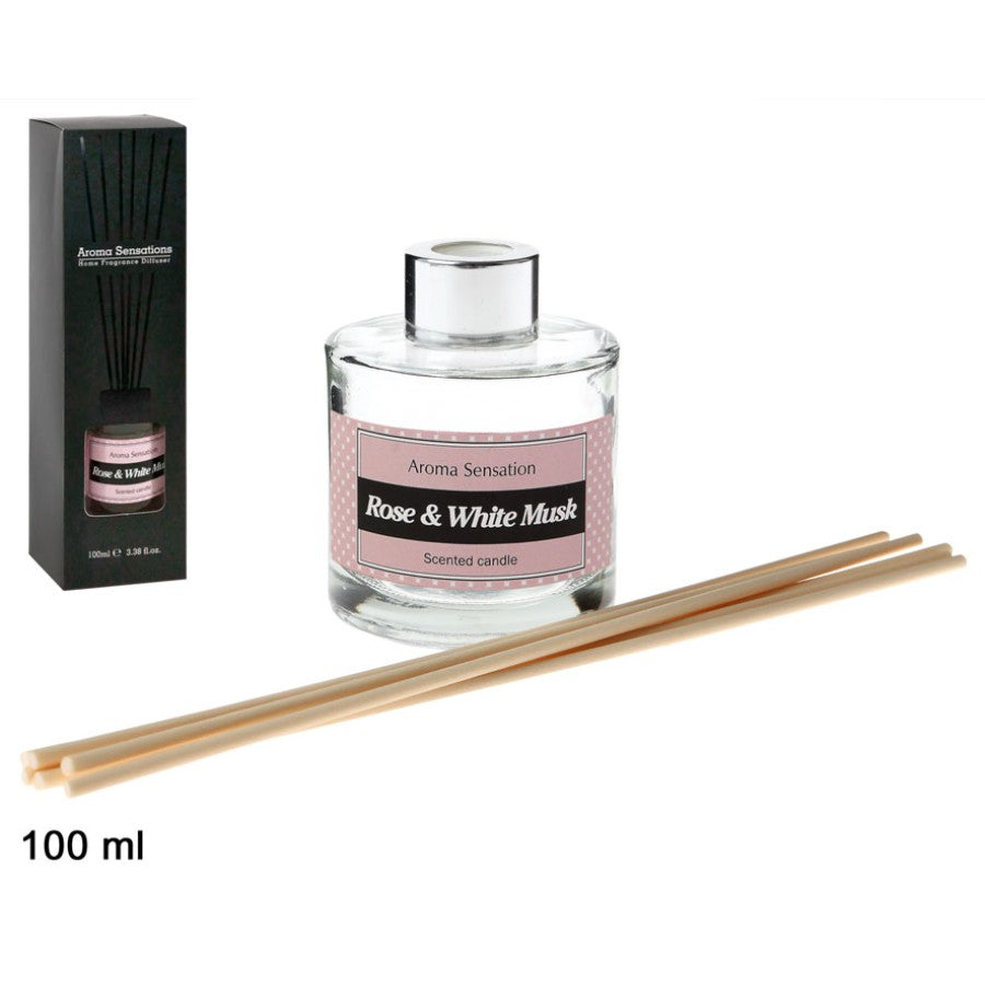 DIFFUSER 100ML ROSE AND WHITE MUSK