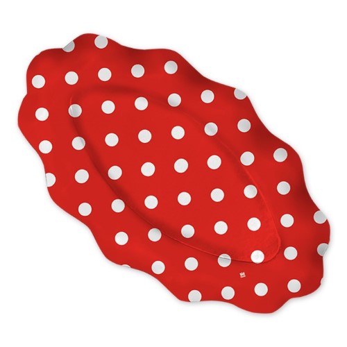 3 Dish Pois Red