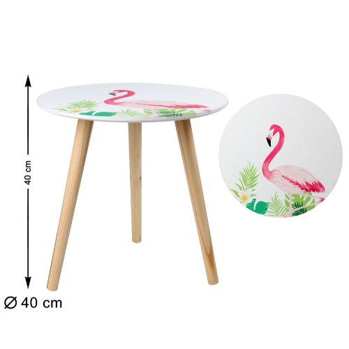 FLAMINGO SMALL TABLE 40X40X40CM