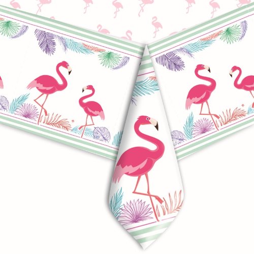 Table cover in plastic Flamingo Pa