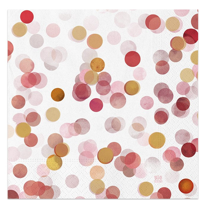 Napkins Confetti Pink