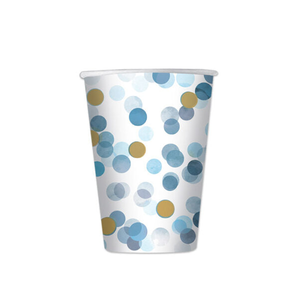 Cups Coriandoli Baby Blue