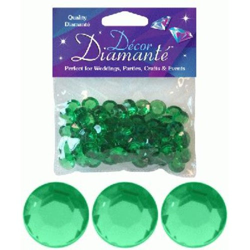 Crystal confetti, Emerald