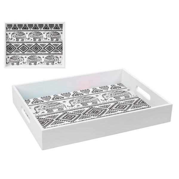 TRAY 40X30X6 WHITE