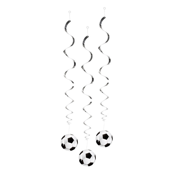 Decoration swirls Football