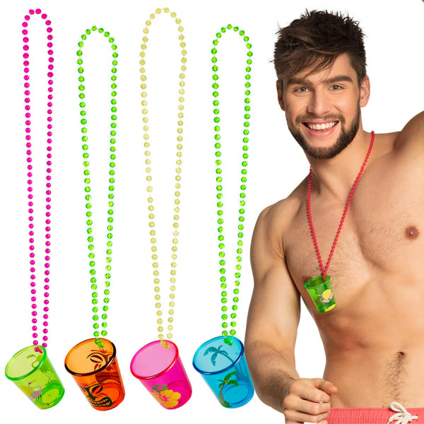 Necklace Shot glass Football