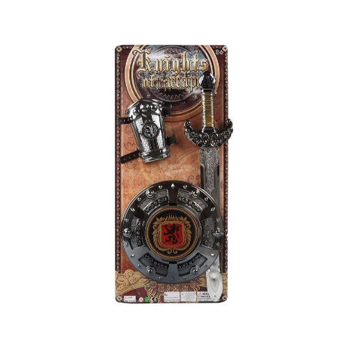 WARRIOR SWORDS WITH SHIELD AND BRACELET