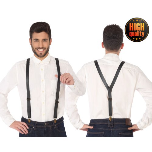 BRACES SUSPENDERS BLACK