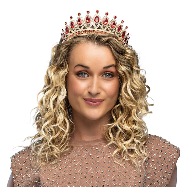 Metal diadem Royal Christina