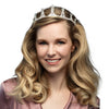 Metal diadem Royal Caroline