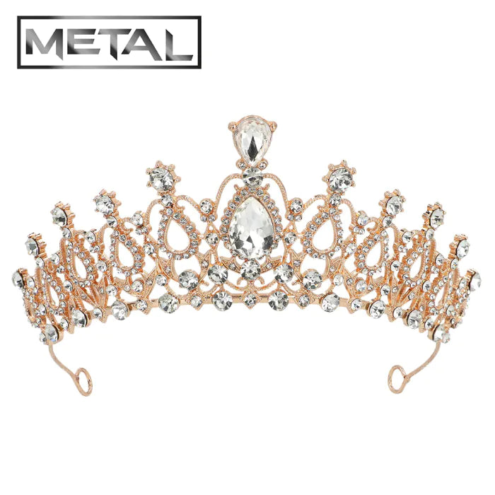 Metal diadem Royal Sophia
