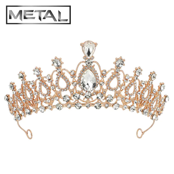 Metal diadem Royal Sophia