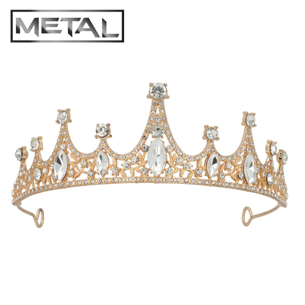 Metal diadem Royal Julia