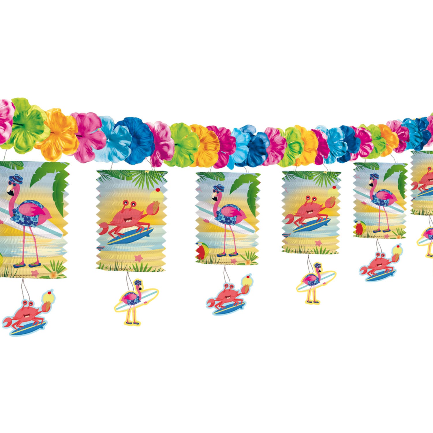 Lantern Garland Flamingo 3.6mtr