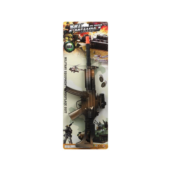 SUBMACHINE GUNS 53X18.5CM 1 ASS.