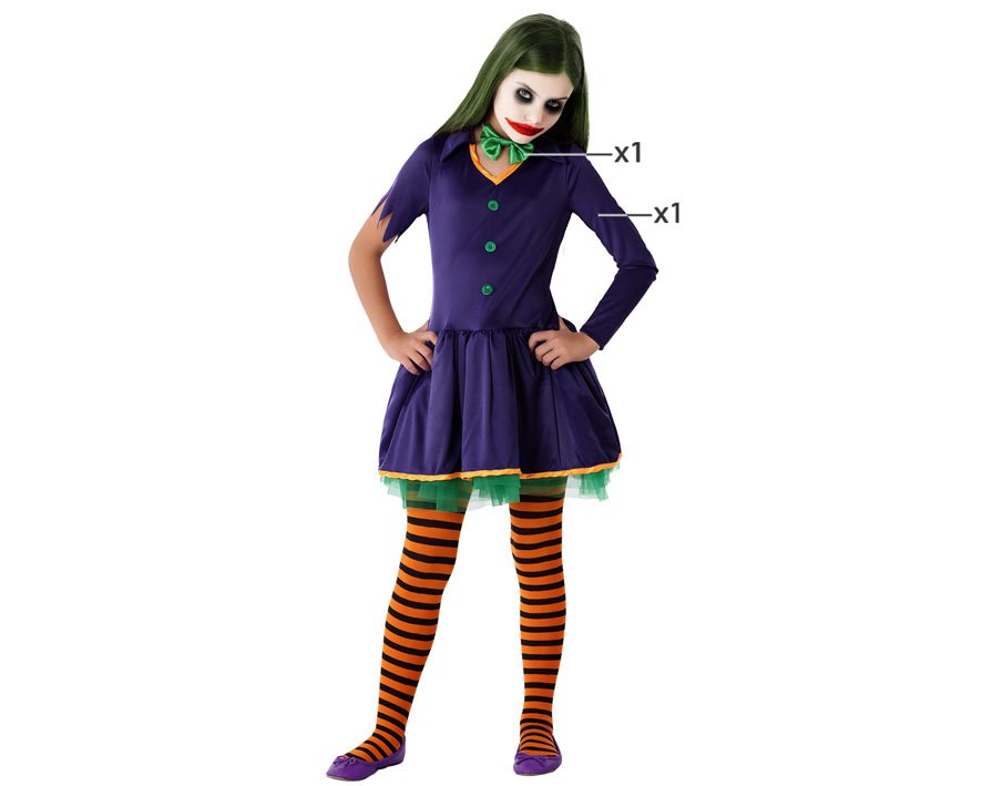 COSTUME WOMAN CLOWN
