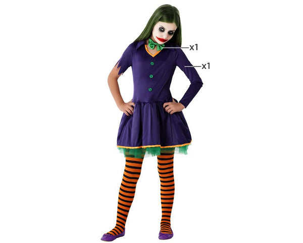 COSTUME WOMAN CLOWN