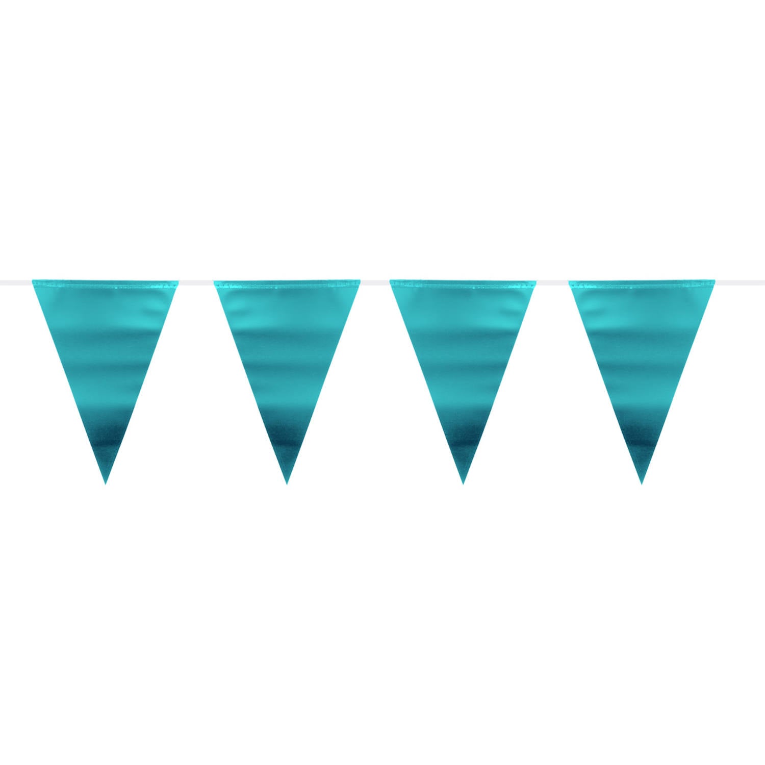 Flagbanner Matte Azure Blue 6m