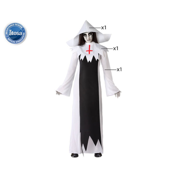 COSTUME NUN ZOMBIE M-L