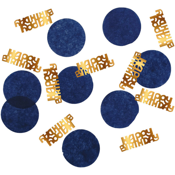 Confetti blue Happy Birthday 25gr