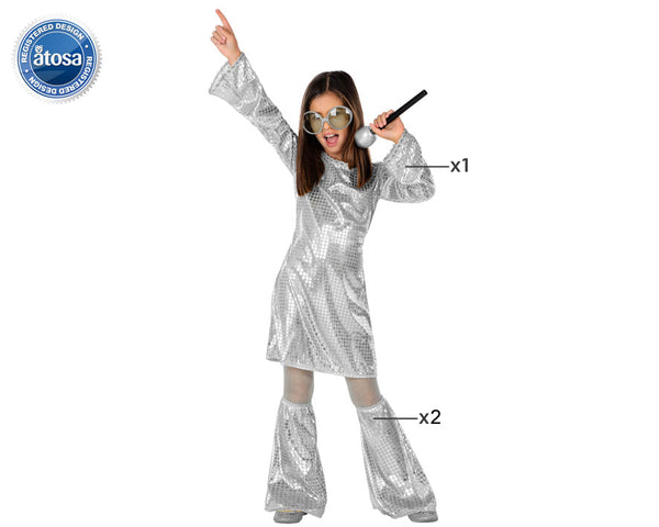 COSTUME DISCO SILVER