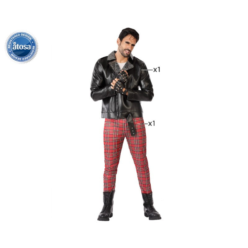 COSTUME PUNK M-L