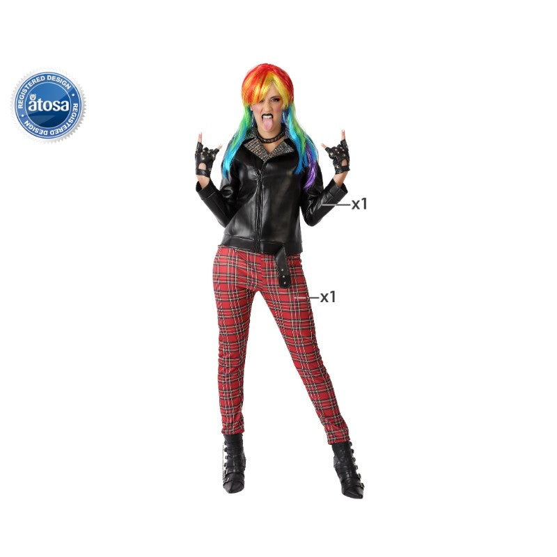 COSTUME PUNK M-L