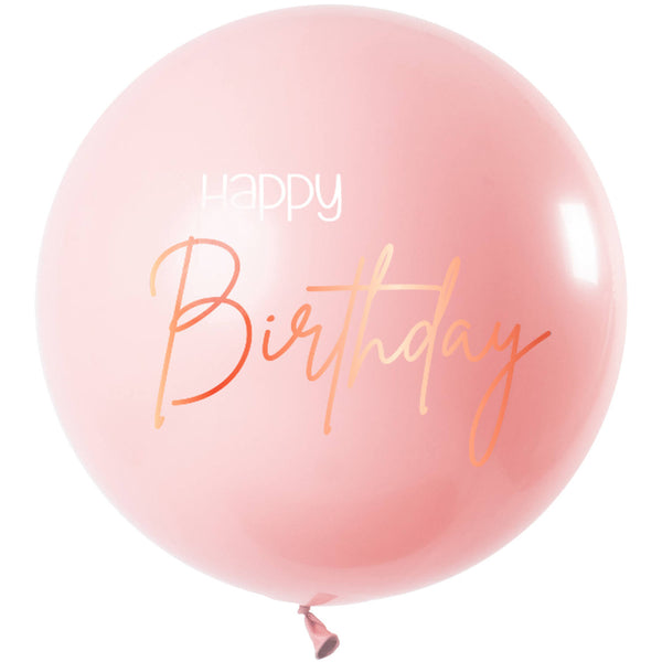 Balloon Elegant Lush Blush XL - 80cm.