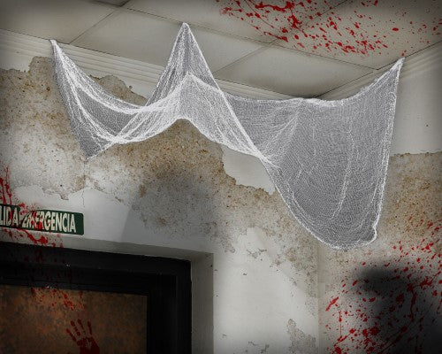 Halloween Curtain 183X76 Cm  White