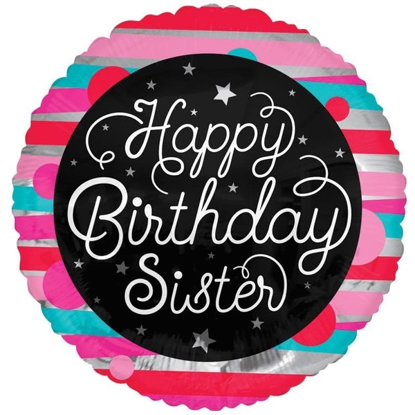 Balloon-Happy Birthday Sister