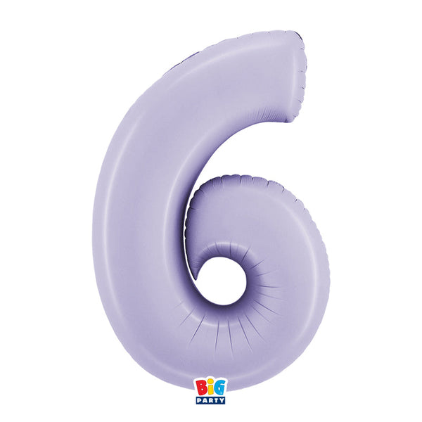 Number 6 - 40"balloon