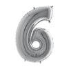 Number 6 - 40"balloon