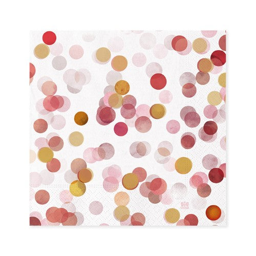 Napkins Confetti Pink