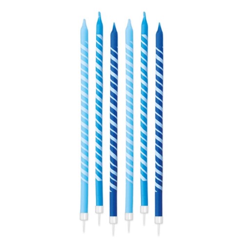 Candles Matite Stripes Turchese