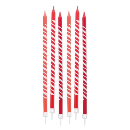 Candles Matite Stripes Red