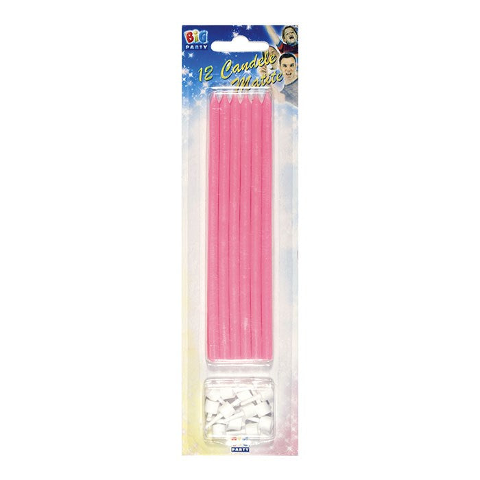 Pencil Candles Pink